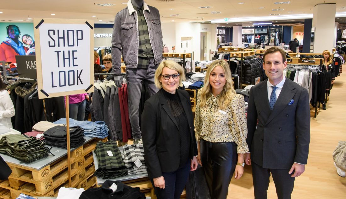 Umbaueröffnung bei Peek & Cloppenburg in Augsburg
