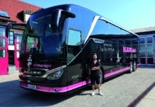Eine Testfahrt „wie auf Wolken“: Wie es ist ohne Erfahrung einen Reisebus zu fahren