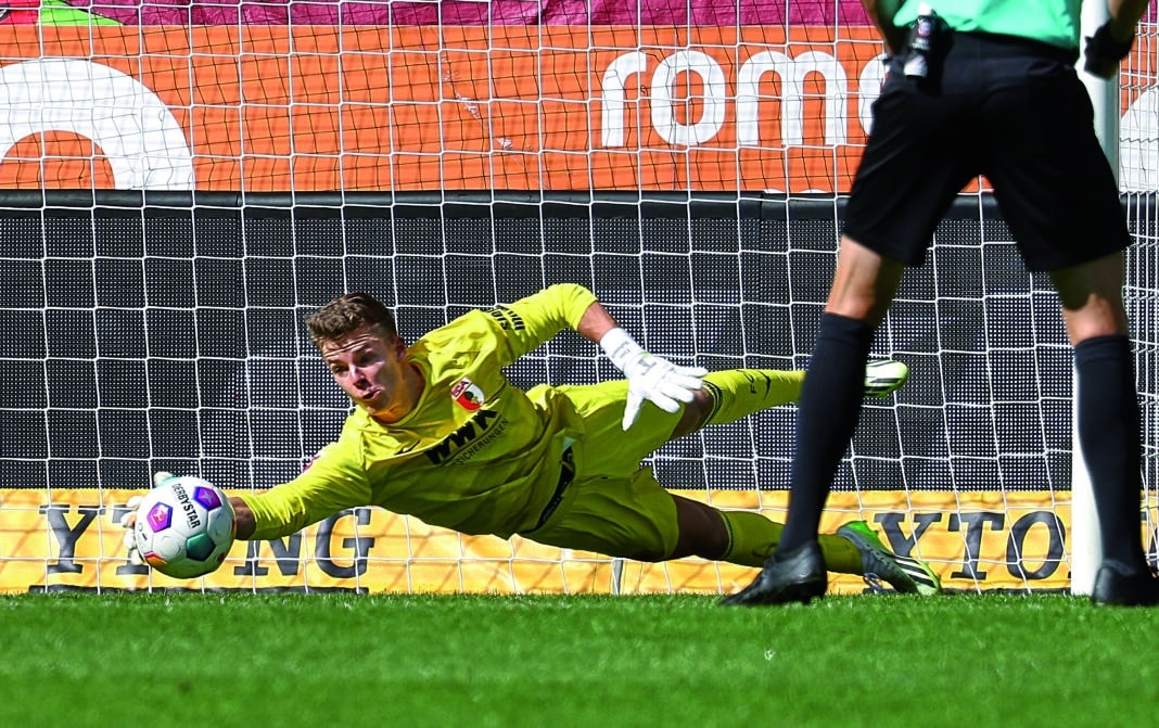 Finn Dahmen stand gegen Mainz mal wieder im Fokus. Foto: Krieger