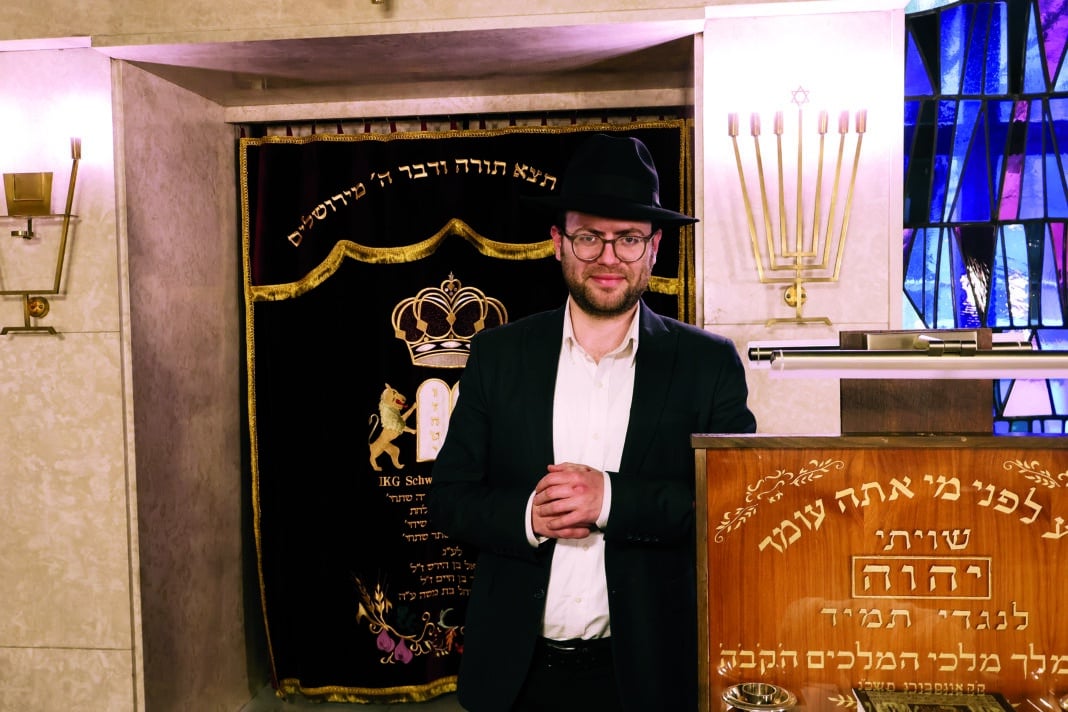 Neuer Rabbi Augsburg Asher Goldshmid
