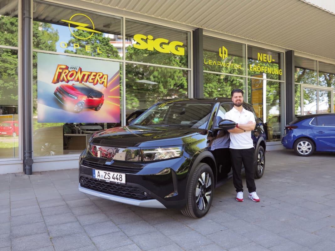 Den neuen Opel Frontera, zur Verfügung gestellt vom neu eröffnetem Opel Autohaus Sigg in der Pilsener Straße 2 in Göggingen, testete AJ-Redakteur Johannes Kaiser.