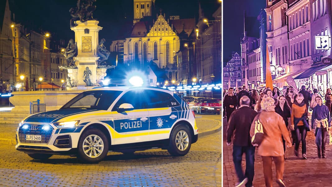 Augsburger Polizei sagt, sie und die Sicherheitsbehörden der Stadt haben alles im Griff. Sie äußert sich skeptisch gegenüber der „Nachtcrew“, die durch ihre Präsent in der Innenstadt für mehr Sicherheit im Nachleben sorgen sollen. Fotos: Polizei Schwaben Nord /unsplash.com