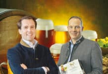 Wucher-Steuer auf Schnaps und Bier? Sebastian Priller jr. (Riegele) und Leopold Schwarz (Schwarzbräu)