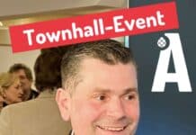 „Freund & Friends“: SPD-Herausforderer und Unterstützer stehen bei Townhall-Talk Rede und Antwort